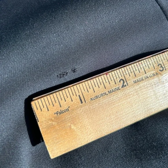 Badgley Mischka Black Long Sleeve Gown - Picture 14 of 15